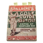 1917 Spaldings Athletic Library Golf Guide Edited By Grantland Rice