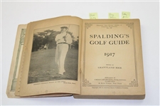 1917 'Spaldings Athletic Library Golf Guide' Edited By Grantland Rice