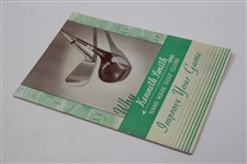 1939 Kenneth Smith Golf Clubs Brochure w/Club Fitting Chart & Referral Sheet