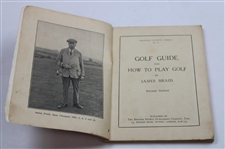 Revised Edition 'Spaldings Athletic Library Golf Guide And How To Play Golf' Book by James Braid
