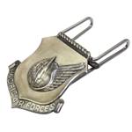 1958 Pacific Forces Senior Division Golf Tournament Silver Runner-Up Medalist Medal/Clip