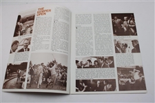 Original B&W Arnold Palmer w/Winner’s Check of The Kemper Open Photo & Program