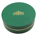Six (6) Augusta National Clubhouse 2025 Holiday Party Red Tartan Pattern Porcelain Dishes