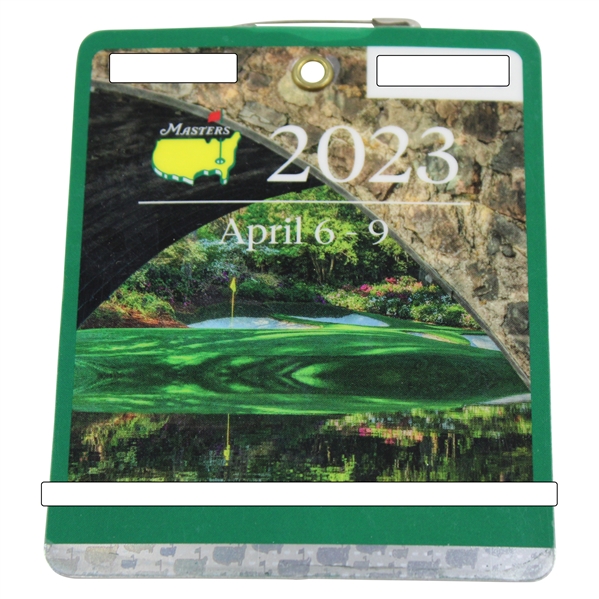 2023 Masters Tournament SERIES Badge - Jon Rahm Winner