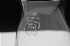Sterling Cut Glass Augusta National Golf Club Crystal Whiskey Glasses