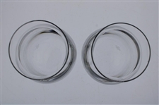 Sterling Cut Glass Augusta National Golf Club Crystal Whiskey Glasses