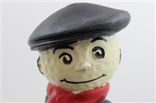 1940's Dunlop Golf Ball Caddie We Play Dunlop Advertising Figural Point Of Purchase Display