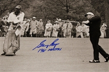Gary Player Signed Black & White Post Swing 16x20 Photo w/'1961 Masters' JSA #CE33717