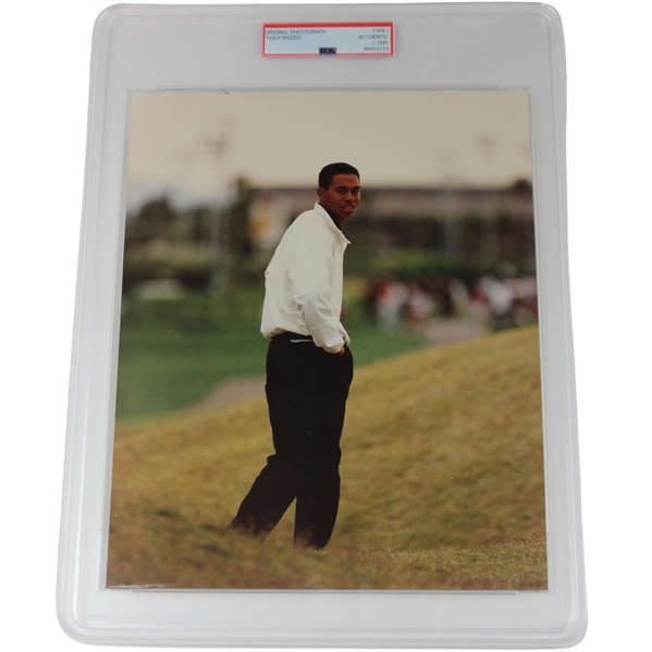 c.1995 Tiger Woods Original Photograph - Authentic PSA TYPE 1