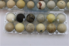 Five (5) Dozen Vintage & Classic Mesh, Bramble & other Golf Balls