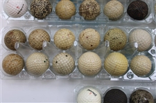 Five (5) Dozen Vintage & Classic Mesh, Bramble & other Golf Balls