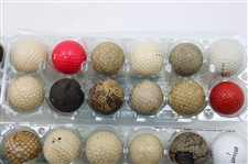 Five (5) Dozen Vintage & Classic Mesh, Bramble & other Golf Balls