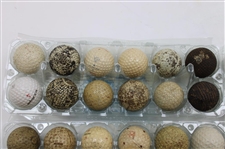 Five (5) Dozen Vintage & Classic Mesh, Bramble & other Golf Balls