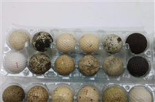 Five (5) Dozen Vintage & Classic Mesh, Bramble & other Golf Balls