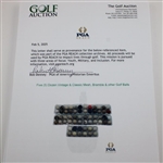 Five (5) Dozen Vintage & Classic Mesh, Bramble & other Golf Balls