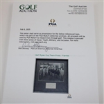 1947 Ryder Cup Team Photo - Framed