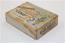 1920’s The Click Meshed Marking St. Mungo Mfg. Co. Colonel Golf Balls Box