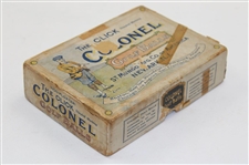 1920’s The Click Meshed Marking St. Mungo Mfg. Co. Colonel Golf Balls Box