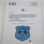 1967 Ryder Cup at Champions Club Employee Shield Badge