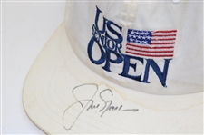 Jack Nicklaus Signed 1997 US Senior Open at Olympia Fields White Hat JSA ALOA