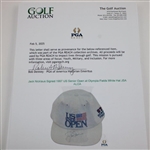 Jack Nicklaus Signed 1997 US Senior Open at Olympia Fields White Hat JSA ALOA