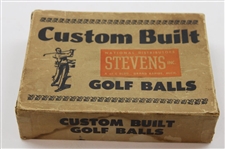 Stevens National Distributors Custom Built Golf Balls Box