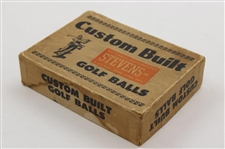 Stevens National Distributors Custom Built Golf Balls Box