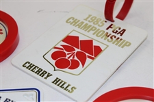 Seven (7) Various US Open, PGA Championship, Ryder Cup & other Bag Tags