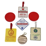 Seven (7) Various US Open, PGA Championship, Ryder Cup & other Bag Tags
