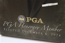 Gary Player & Bop Hope Honorary PGA Member Canvas Prints - Elected 12/6/74 & 12/9/82 