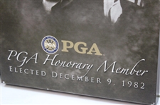 Gary Player & Bop Hope Honorary PGA Member Canvas Prints - Elected 12/6/74 & 12/9/82 