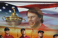 2008 Ryder Cup at Valhalla US Team Poster - Framed