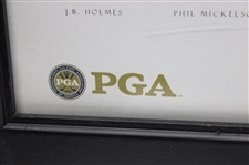 2008 Ryder Cup at Valhalla US Team Poster - Framed