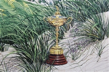 1991 Ryder Cup Team USA at Kiawah Island Poster - Framed