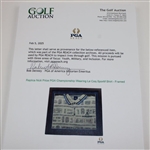 Replica Nick Price PGA Championship Wearing Le Coq Sportif Shirt - Framed