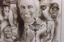 2001 Ryder Cup at the Belfry Poster - Framed