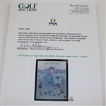 1993 Ryder Cup Team USA at the Belfry Facsimile Signed Poster - Framed