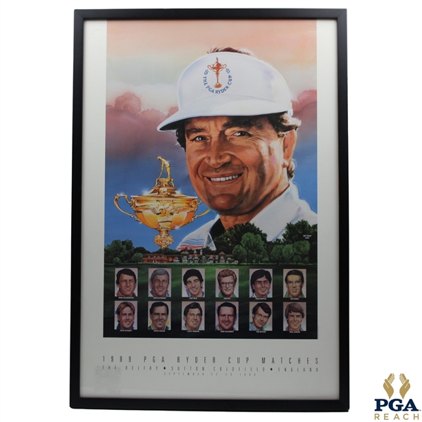 1989 Ryder Cup at the Belfry Poster - Framed