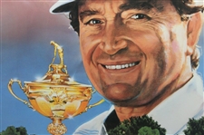 1989 Ryder Cup at the Belfry Poster - Framed