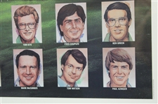 1989 Ryder Cup at the Belfry Poster - Framed