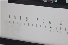 1989 Ryder Cup at the Belfry Poster - Framed
