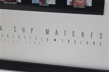 1989 Ryder Cup at the Belfry Poster - Framed