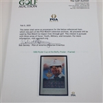 1989 Ryder Cup at the Belfry Poster - Framed