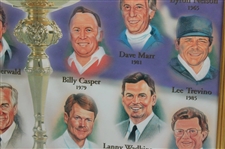 Ryder Cup Team Captains Poster - Framed