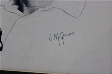 Gary Player Jim Mcqueen Print - Framed