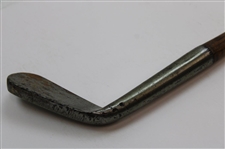 1890 T. Morris Murrie St. Andrews  Mashie w/ Inspection Mark