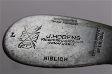 J. Hobens Knickerbocker C. C. Pro Golfers Ossoc. Left Handed P 91 Niblick 