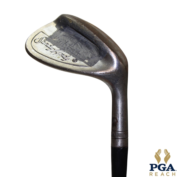 Bob Rosburgs Personal Used Wilson Sandy Andy Wedge w/Lead Tape