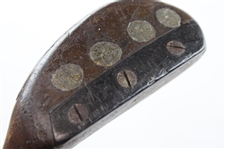 Arthur Lacey's Mallet Putter w/ Lead Weights From Pinehurst WGHOF