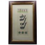 Unusual Balls & Clubs Limited Ed 301/350 - Framed